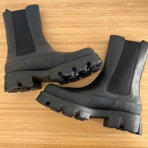 Prada Monolith Lug Sole Boot Size 12 - Picture 1 of 15